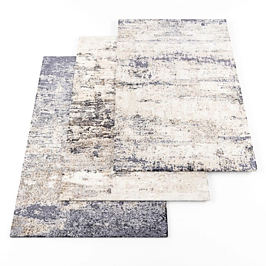 High-Res Rug Collection | 5-Piece Set 3D model image 1 