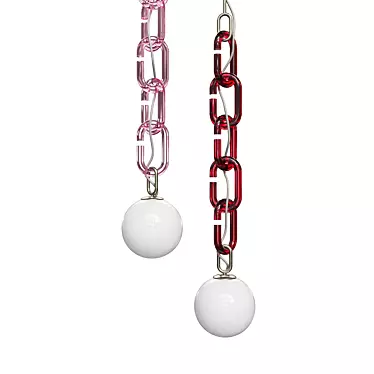 Pendant lamp with decorative chain Chain Lampatron