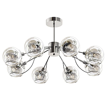  Elegant Freya Sally Chandelier 3D model image 1 