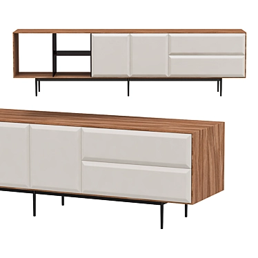 Modern Morrison Dresser 3D model image 1 