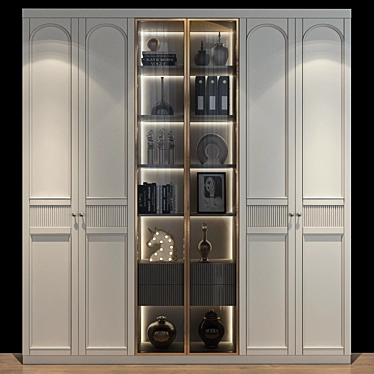 Stylish Cabinet Furniture for Organized Spaces 3D model image 1 