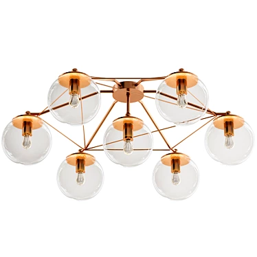 Vitaluce Ceiling Chandelier 3D model image 1 