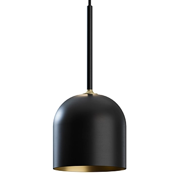 Contemporary Howard Pendant Design 3D model image 1 