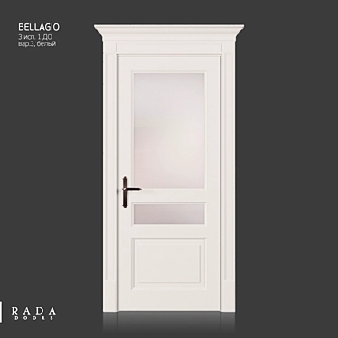 Bellagio Model 3 ISP. 1 DO - Luxurious Classic Style Interior Door 3D model image 1 