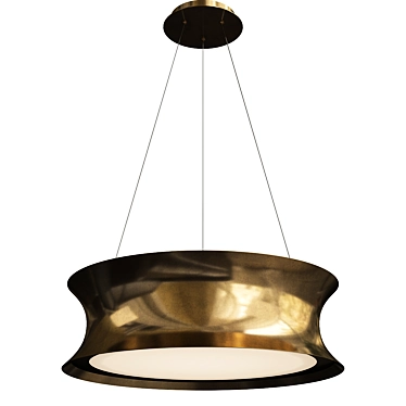 Sleek Tango LED Pendant Light 3D model image 1 