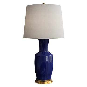 Elegant Bungalow 5 Alia Table Lamp 3D model image 1 