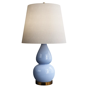 Elegant Emilia Table Lamp: Bungalow 5 3D model image 1 