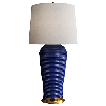 Elegant Kaylin Table Lamp Base 3D model image 1 