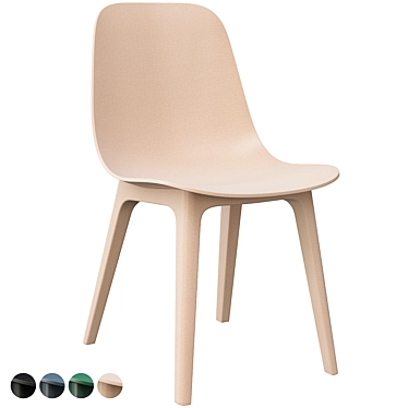 ODGER Chair: Modern Scandinavian Design 3D model image 1 