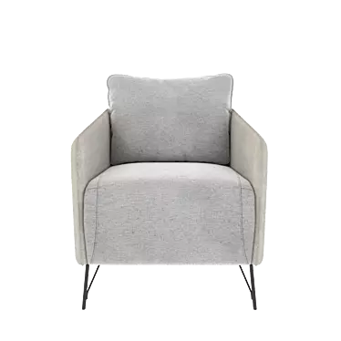Prime Comfort Armchair 3D model image 1 
