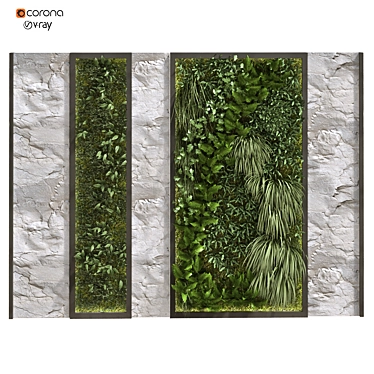 Vertical Greenery: Model 156 3D model image 1 