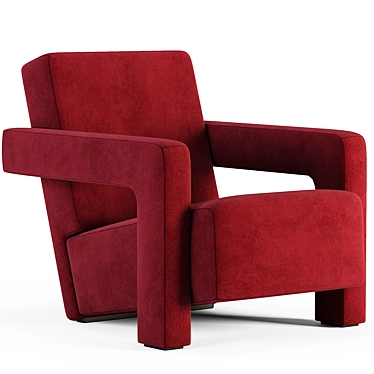 Utrecht Armchair: Sleek Modern Design 3D model image 1 