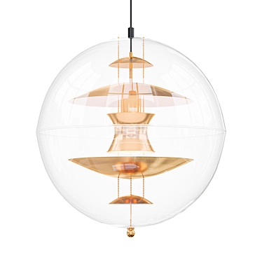 Celestial Sphere Hanging Light 3D model image 1 