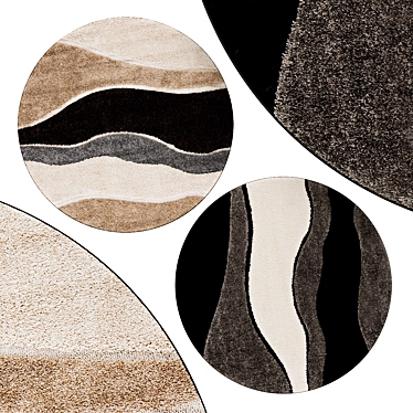 Round Rugs | Vintage Collection 3D model image 1 