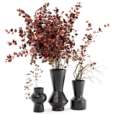 Rusty Concrete Indoor Plants - Set 270 3D model image 1 