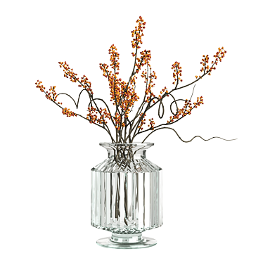 Rustic Elegance in a Vase 3D model image 1 