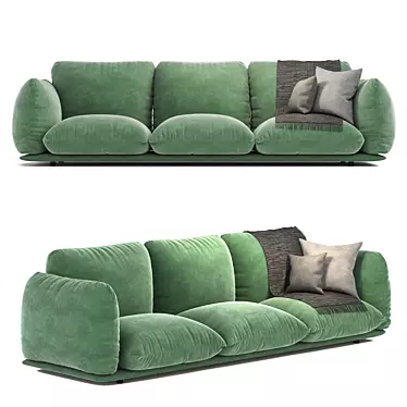 Elegant Marenco Sofa: Versatile, Stylish, and Comfortable 3D model image 1 