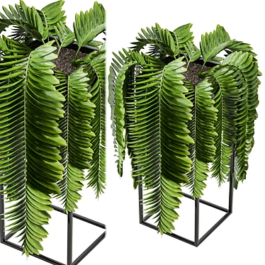  Greenery in Ferm Living Bau Pot 3D model image 1 