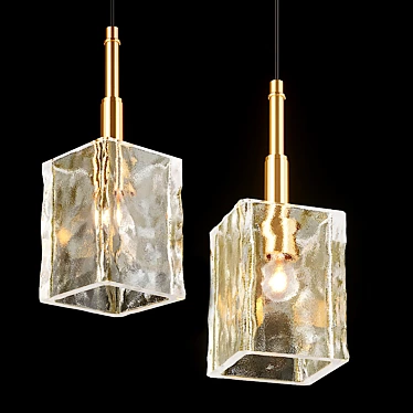 Elegant Valdis Pendant Lamp 3D model image 1 