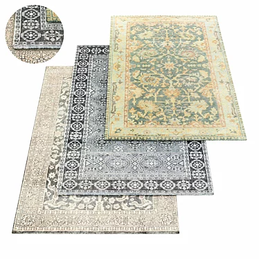 Cappadocia Rug: Authentic Elegance for Your Home 3D model image 1 