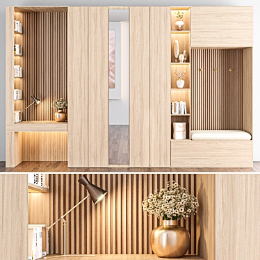 Elegant Hallway Design - 2015 3D model image 1 