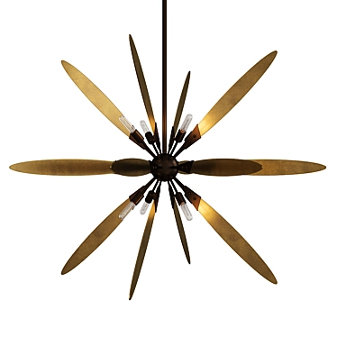 Dragonfly Pendant Light: Exquisite Illumination 3D model image 1 