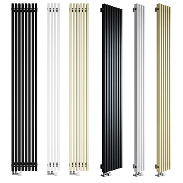  Sleek Tubular Radiators GUARDO RETTA 3D model image 1 