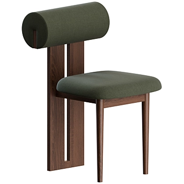 Modern Norr11 Hippo Chair: Stylish & Comfortable 3D model image 1 