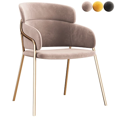 Strike Chair - Modern Ergonomic Seating 3D model image 1 