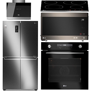 LG kitchen appliances set 4