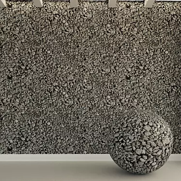 High-Res Stone Texture for 3D Walls 3D model image 1 