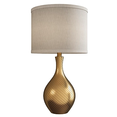 Sleek Avers Table Lamp 3D model image 1 