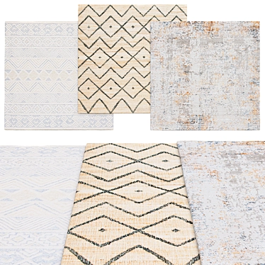 Square rugs | Various sizes 3D model image 1 