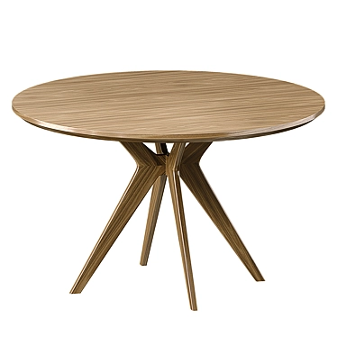 Clark Table: Modern Design, Functional Storage 3D model image 1 