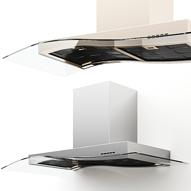 Sleek VETRO Wall Extractor 3D model image 1 