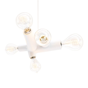 Modern Cluster Pendant Light 3D model image 1 