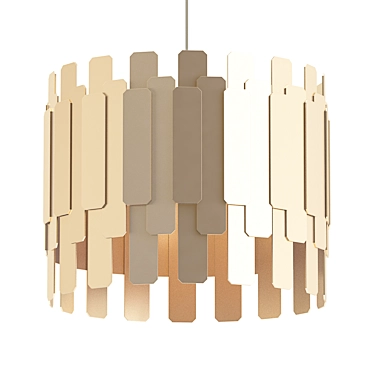 Elegant Maruja Pendant Light 3D model image 1 