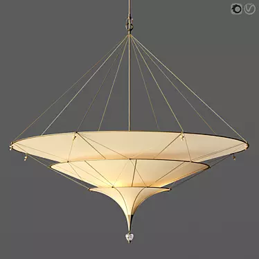 FORTUNY ICARO SILK CHANDELIER Restoration Hardware