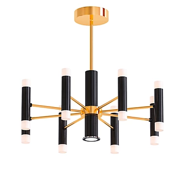 Elegant Modern Chandelier SVETILNIK 3D model image 1 