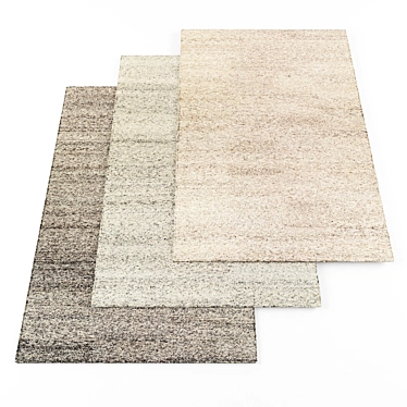 High-Resolution Rugs Set 3D model image 1 