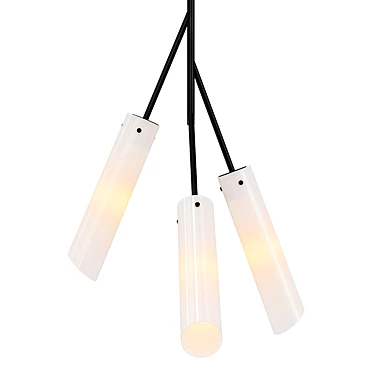 Stylish Troy Pendant Light 3D model image 1 