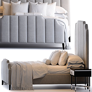 Versatile Bed for Modern Living 3D model image 1 