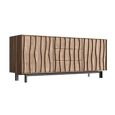 Porada Masai three-door sideboard chest