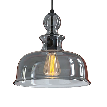 Sophisticated Graphite Pendant by Progress Lighting 3D model image 1 