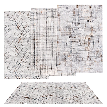 Versatile Set of 6 Rugs: VRayFur, VRayDisplacement, CoronaDisplacement 3D model image 1 