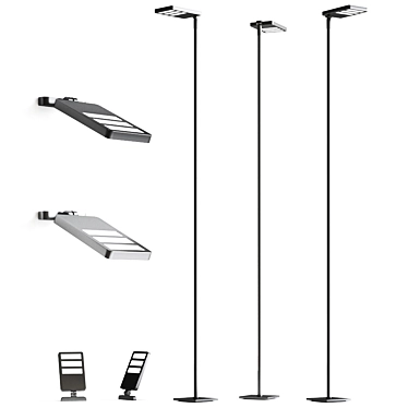 Artemide Architectural Outdoor Light - Palo Substitute 3D model image 1 