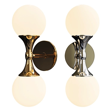 Astoria Wall Sconce: Elegant Illumination for Any Space 3D model image 1 