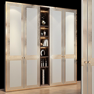  Stylish Cabinet Furniture | 0451 3D model image 1 