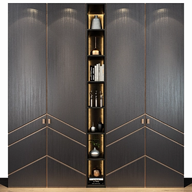 Modern Storage Solution | Cabinet Furniture 3D model image 1 