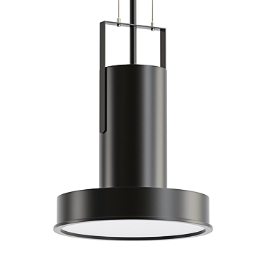 Sleek LED Pendant Light: Arne Domus 3D model image 1 